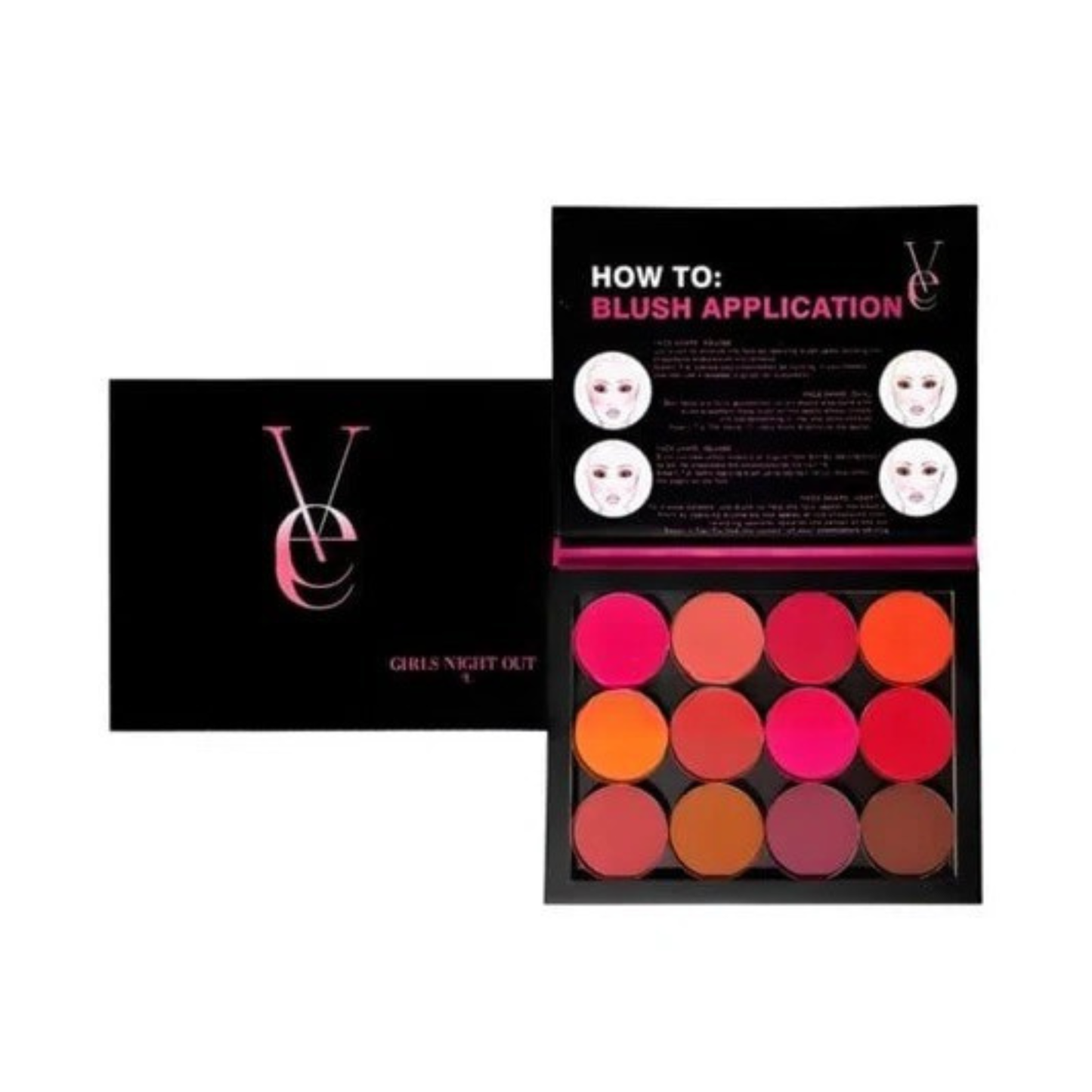 Vee Beauty Girls Night Out 2 Blush Palette