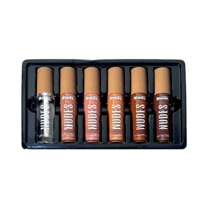 Zikel Send Me Nude Lip Gloss Set of 6