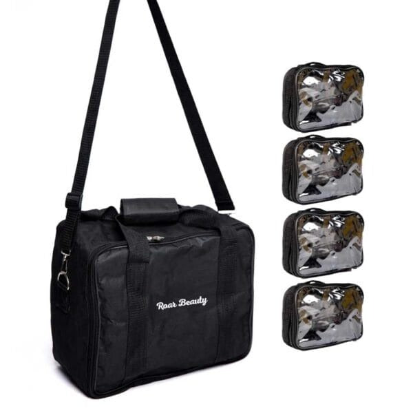 Roar Beauty ActivePRO Padded Makeup Bag + 4 Pouches