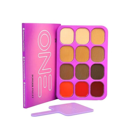 Flawless Ivy All In One Powder & Blush Palette