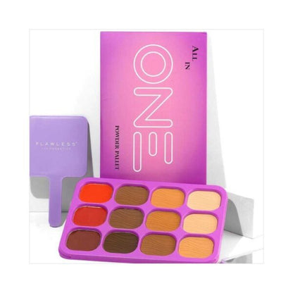 Flawless Ivy All In One Powder & Blush Palette
