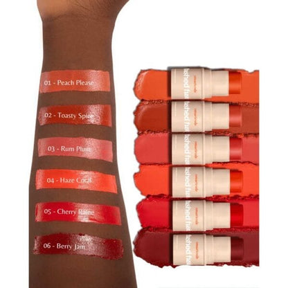 Omaricode Flushed Fusion Cheek & Lip Cream Blush Stick