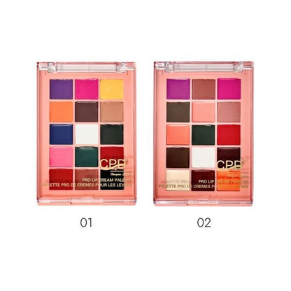 CPD 15-Colour Pro Lip Cream Palette