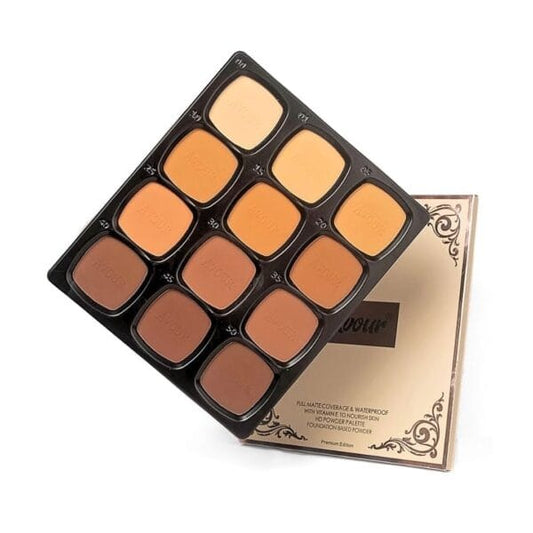 Avour Best Skin Oil-Control 12-in-1 Powder Palette