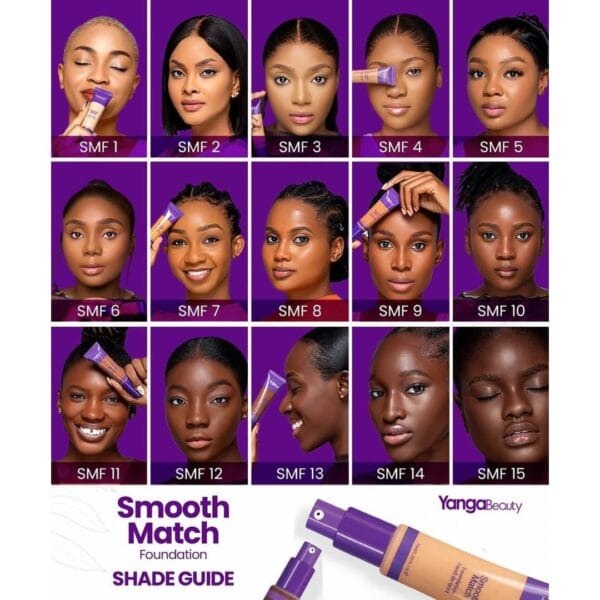 Yanga Beauty Smooth Match Foundation